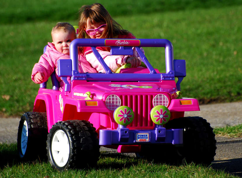 barbie jeep build